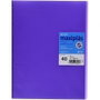 Grafoplás Maxiplás Carpeta en Espiral con 40 Fundas A4 Violeta